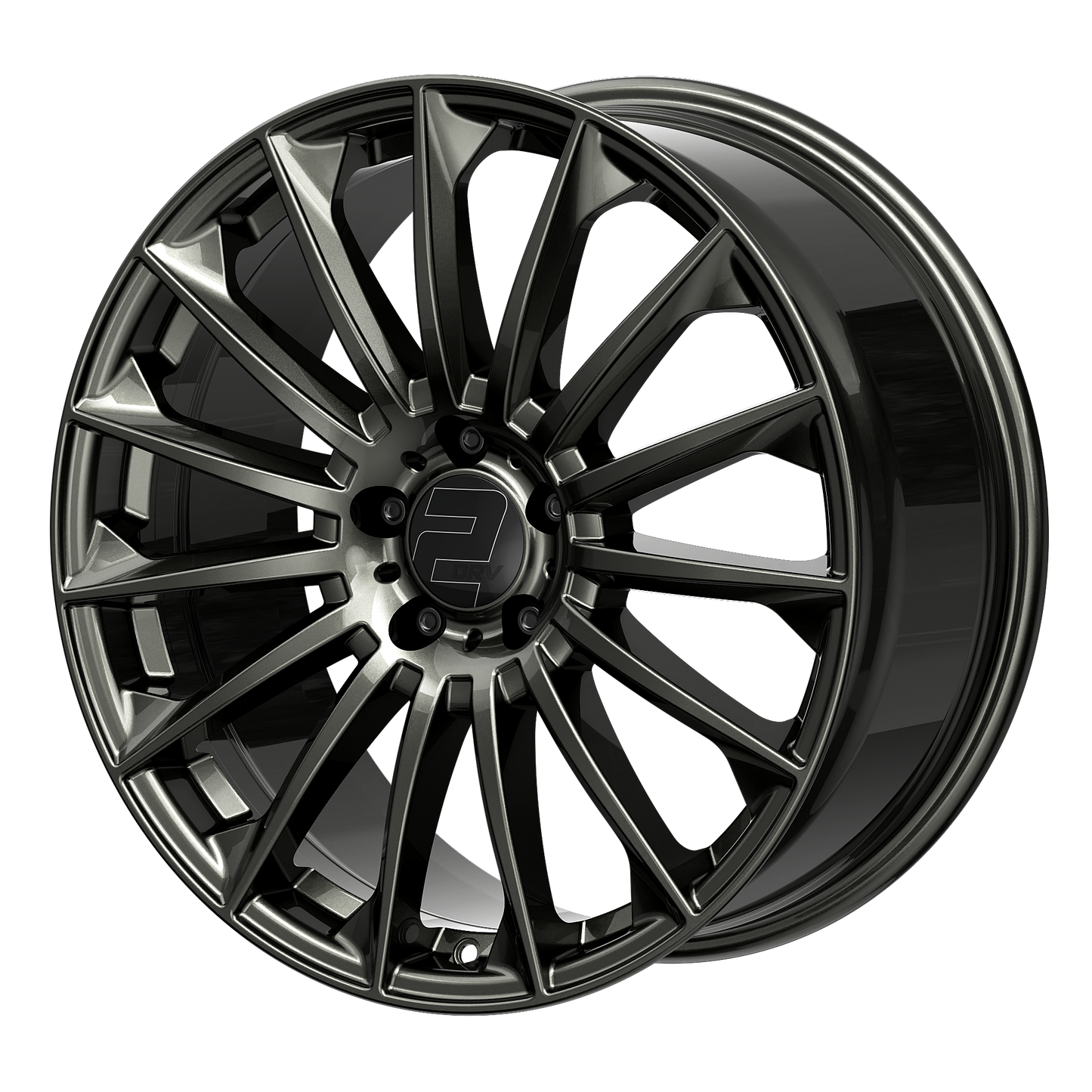 2DRV Felge WH39 Dark Gunmetal lackiert