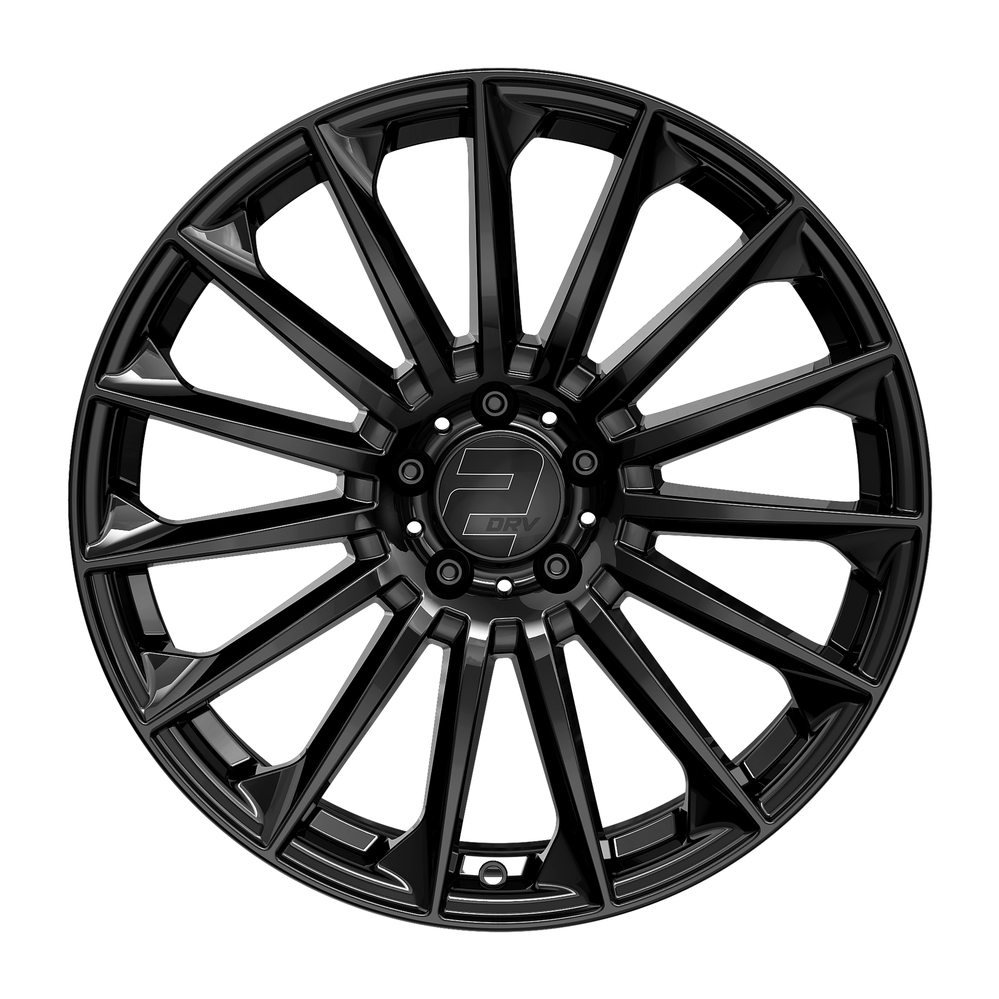 2DRV Felge WH39 Schwarz glänzend lackiert