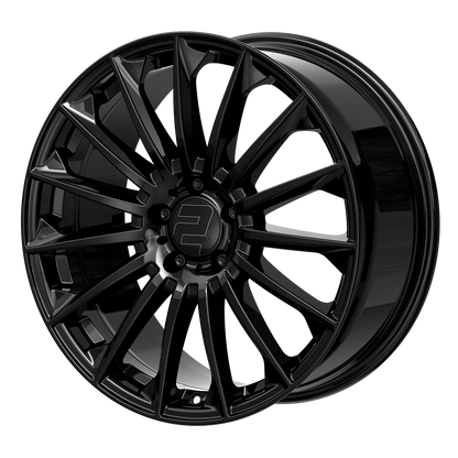 2DRV Felge WH39 Schwarz glänzend lackiert