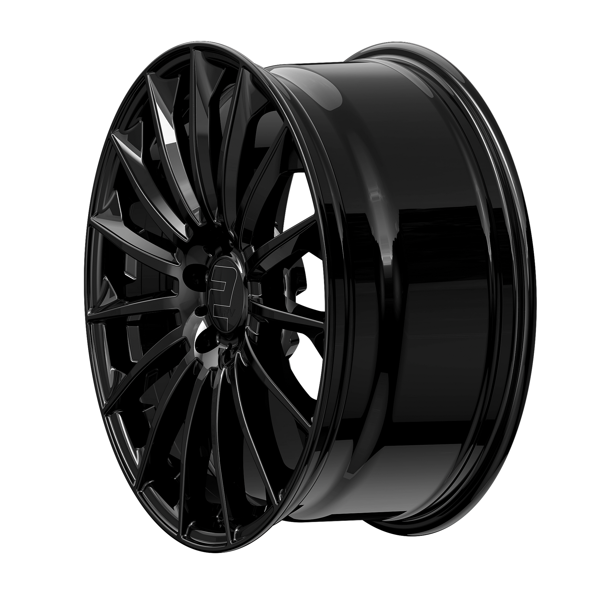 2DRV Felge WH39 Schwarz glänzend lackiert