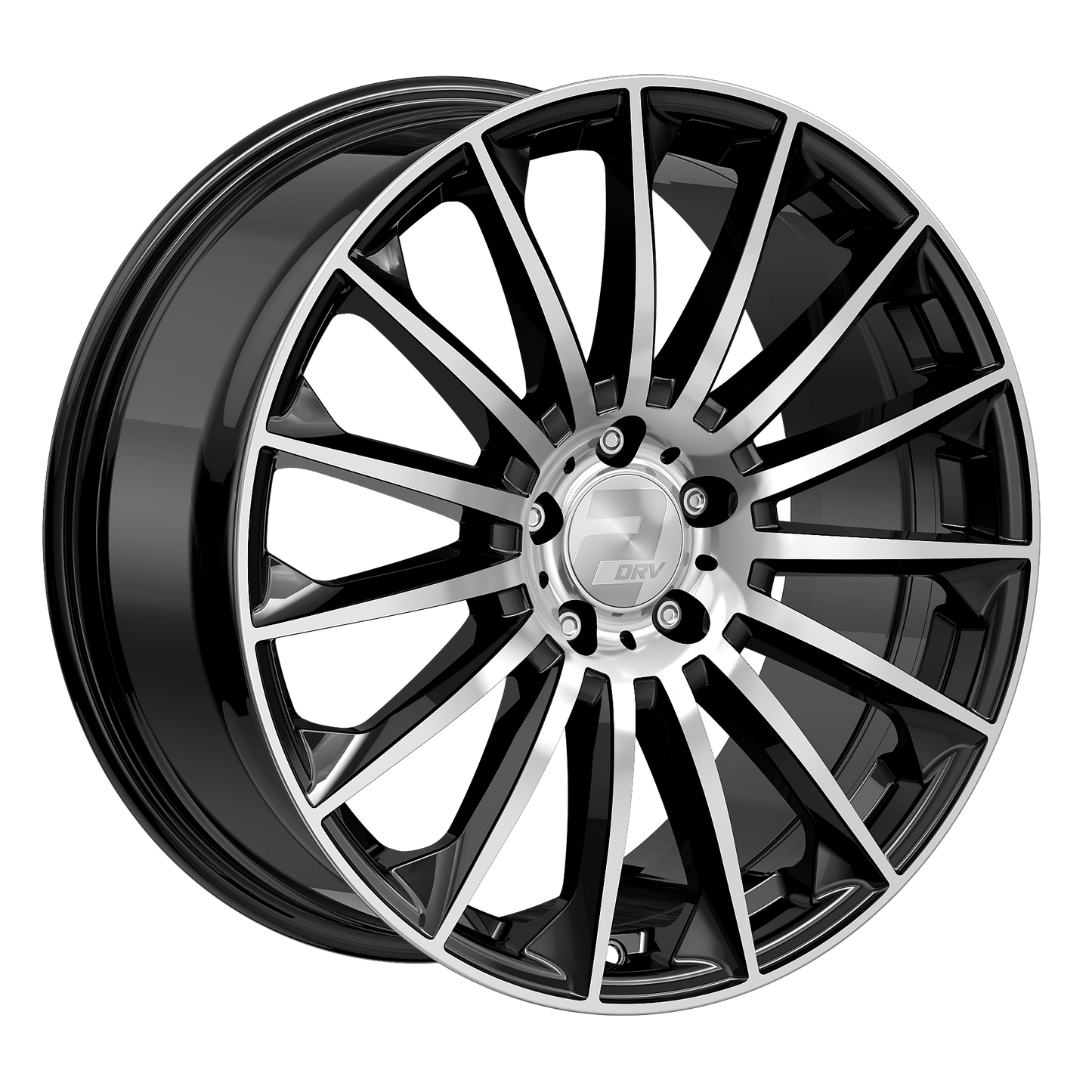 2DRV Felge WH39 Schwarz Hochglanzpoliert