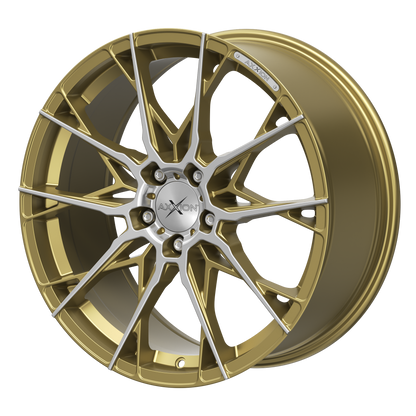AXXION Felge X1 Gold Matt poliert