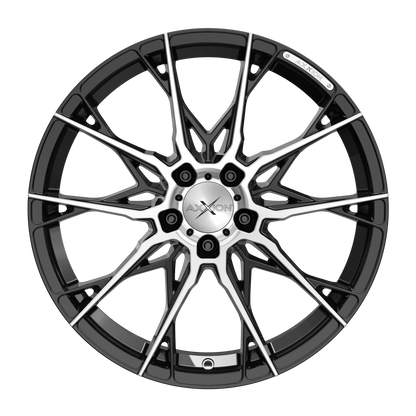 AXXION Felge X1 Schwarz Hochglanzpoliert