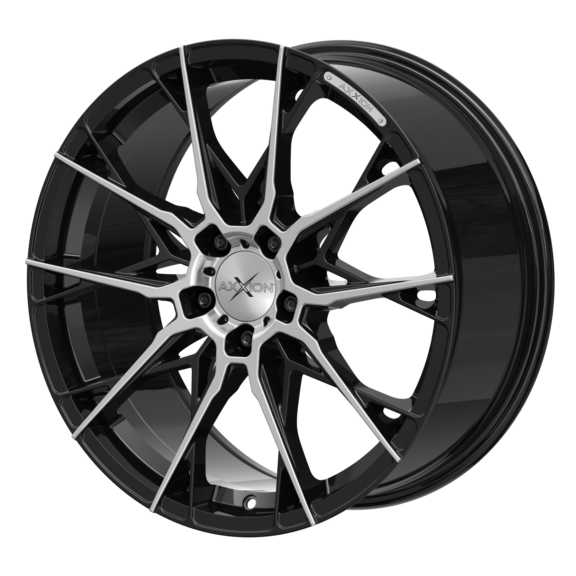 AXXION Felge X1 Schwarz Hochglanzpoliert