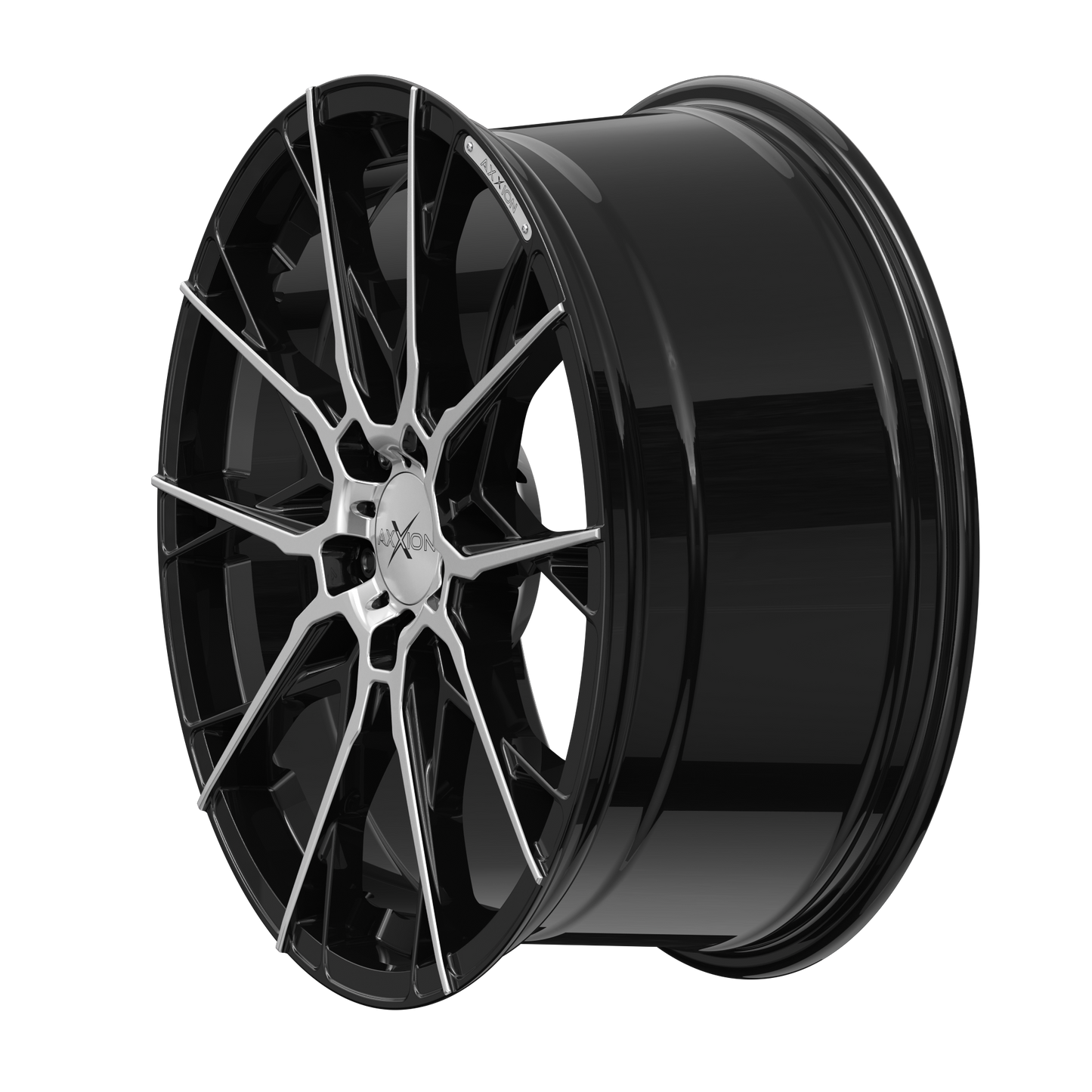 AXXION Felge X1 Schwarz Hochglanzpoliert