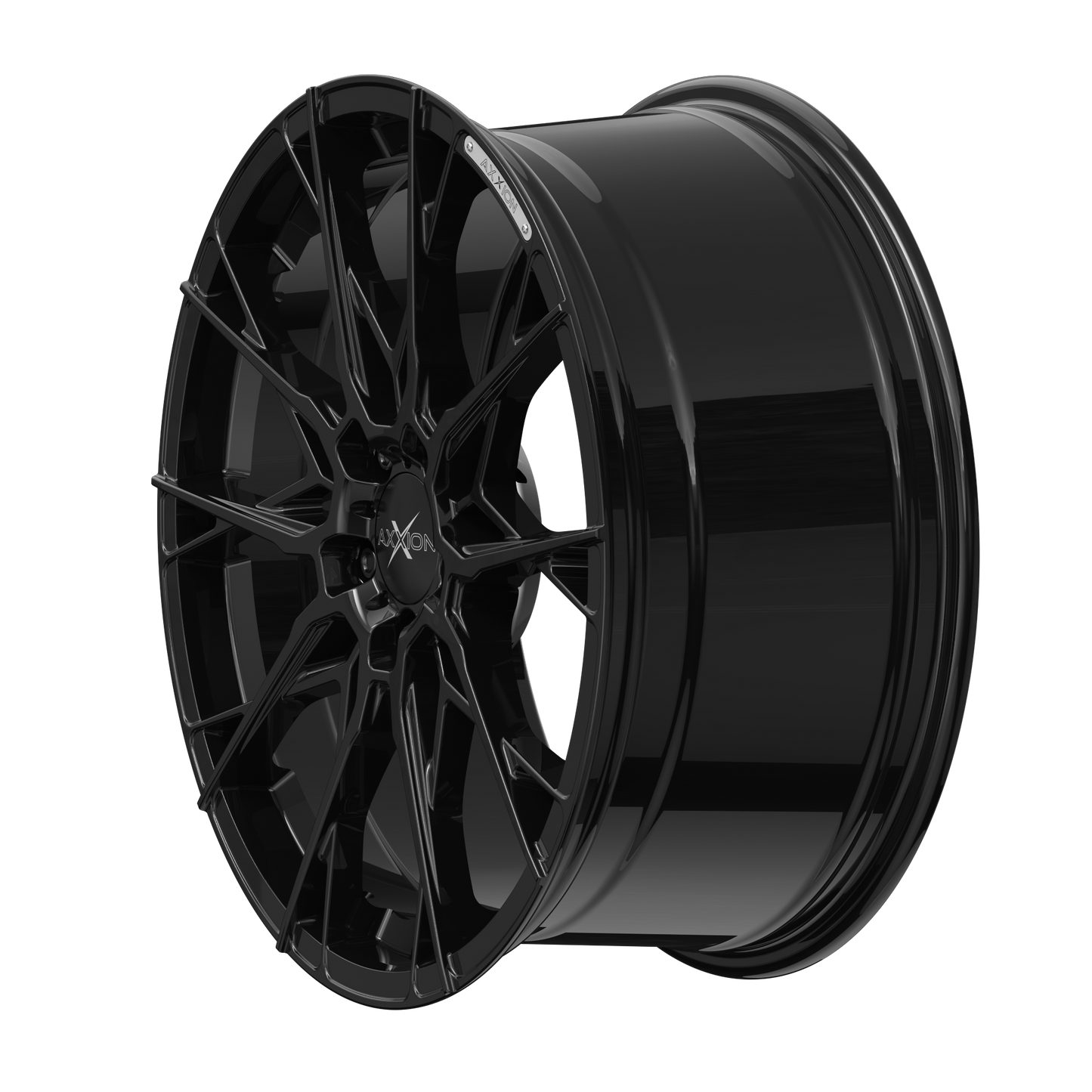 AXXION Felge X1 Schwarz glänzend lackiert