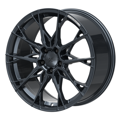AXXION Felge X1 Smoke brushed Aluminiumsilber