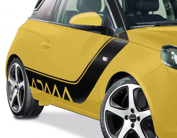 Irmscher Adam Foliendekor-Satz schwarz