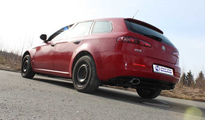 Alfa Romeo 159/ Alfa Romeo 159 Sportwagon Endschalldämpfer rechts/links - 115x85 Typ 38 rechts/links
