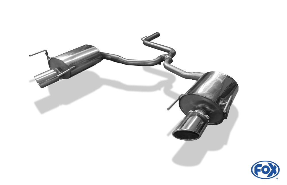 Alfa Romeo 159/ Alfa Romeo 159 Sportwagon Endschalldämpfer rechts/links - 115x85 Typ 38 rechts/links