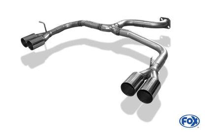 Alfa GTV Typ 916 Endrohrsystem Ausgang rechts/links - 2x76 Typ 10 rechts/links