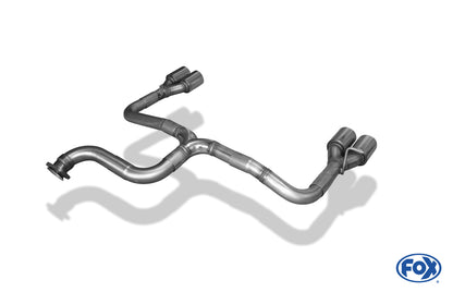 Alfa GTV Typ 916 Endrohrsystem Ausgang rechts/links - 2x76 Typ 10 rechts/links