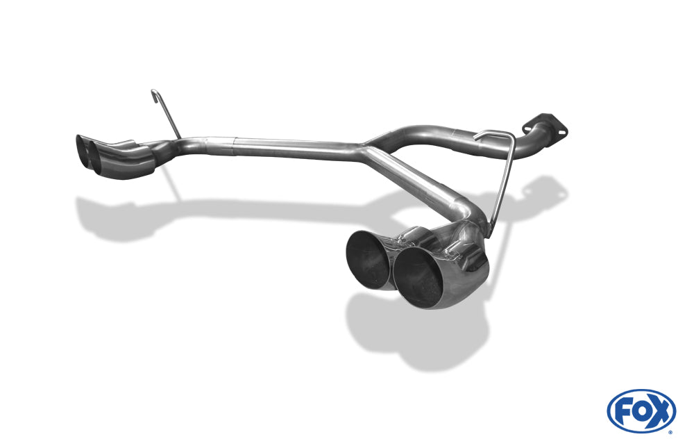 Alfa GTV Typ 916 Endrohrsystem Ausgang rechts/links - 2x76 Typ 18 rechts/links