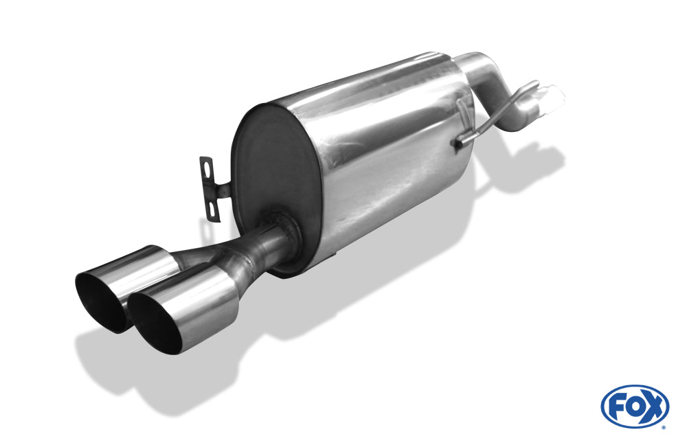 Alfa Romeo Mito - 955 Endschalldämpfer - 2x80 Typ 14