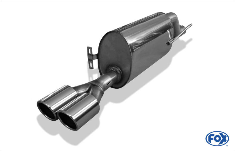 Alfa Romeo Mito - 955 Endschalldämpfer - 2x80 Typ 16