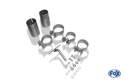 Alfa Romeo Mito - 955 Endschalldämpfer - 2x80 Typ 14