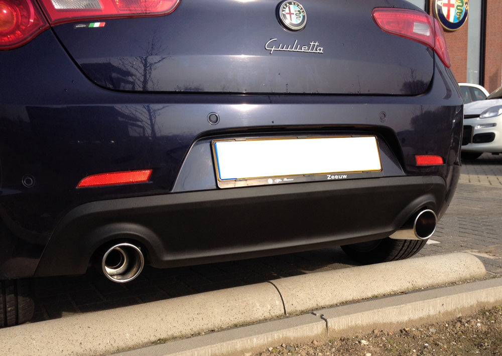 Alfa Romeo Giulietta - 940 Endschalldämpfer quer Ausgang rechts/links - 1x100 Typ 16 rechts/links