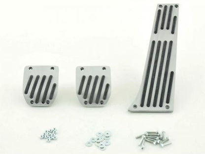 FK Alupedale Pedale Set 3-teilig BMW 3er, 5er, 7er, X3, X5 Pedalcover Autopedale Streifen-Design