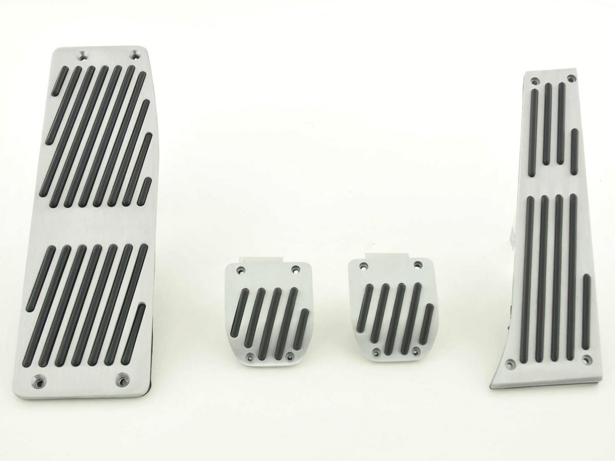 FK Alupedale Pedale Set 4-teilig BMW 5er Pedalcover Autopedale Streifen-Design