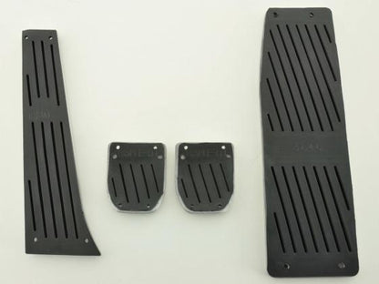 FK Alupedale Pedale Set 4-teilig BMW 5er Pedalcover Autopedale Streifen-Design