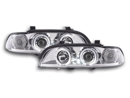 Scheinwerfer Set BMW 5er Typ E39 Bj. 95-00 chrom