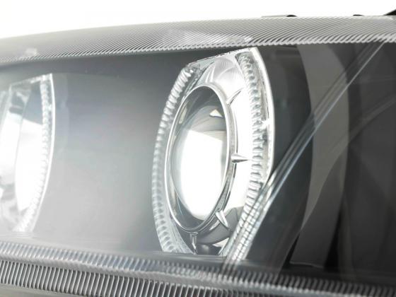 Scheinwerfer Angel Eyes Opel Vectra B Bj: 99-02 schwarz