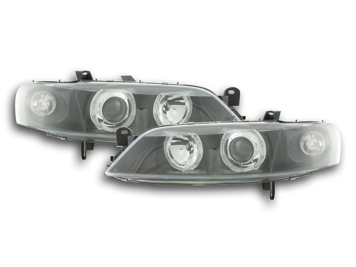 Scheinwerfer Angel Eyes Opel Vectra B Bj: 99-02 schwarz