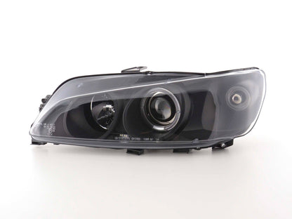 Scheinwerfer Set Peugeot 306 Bj. 97-00 schwarz