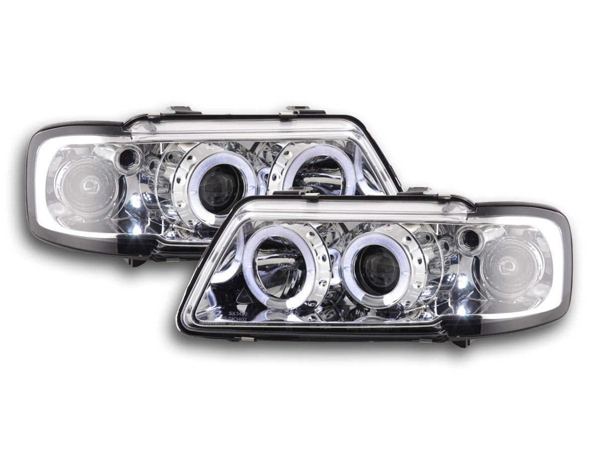 Scheinwerfer Set Audi A3 Typ 8L Bj. 96-00 chrom
