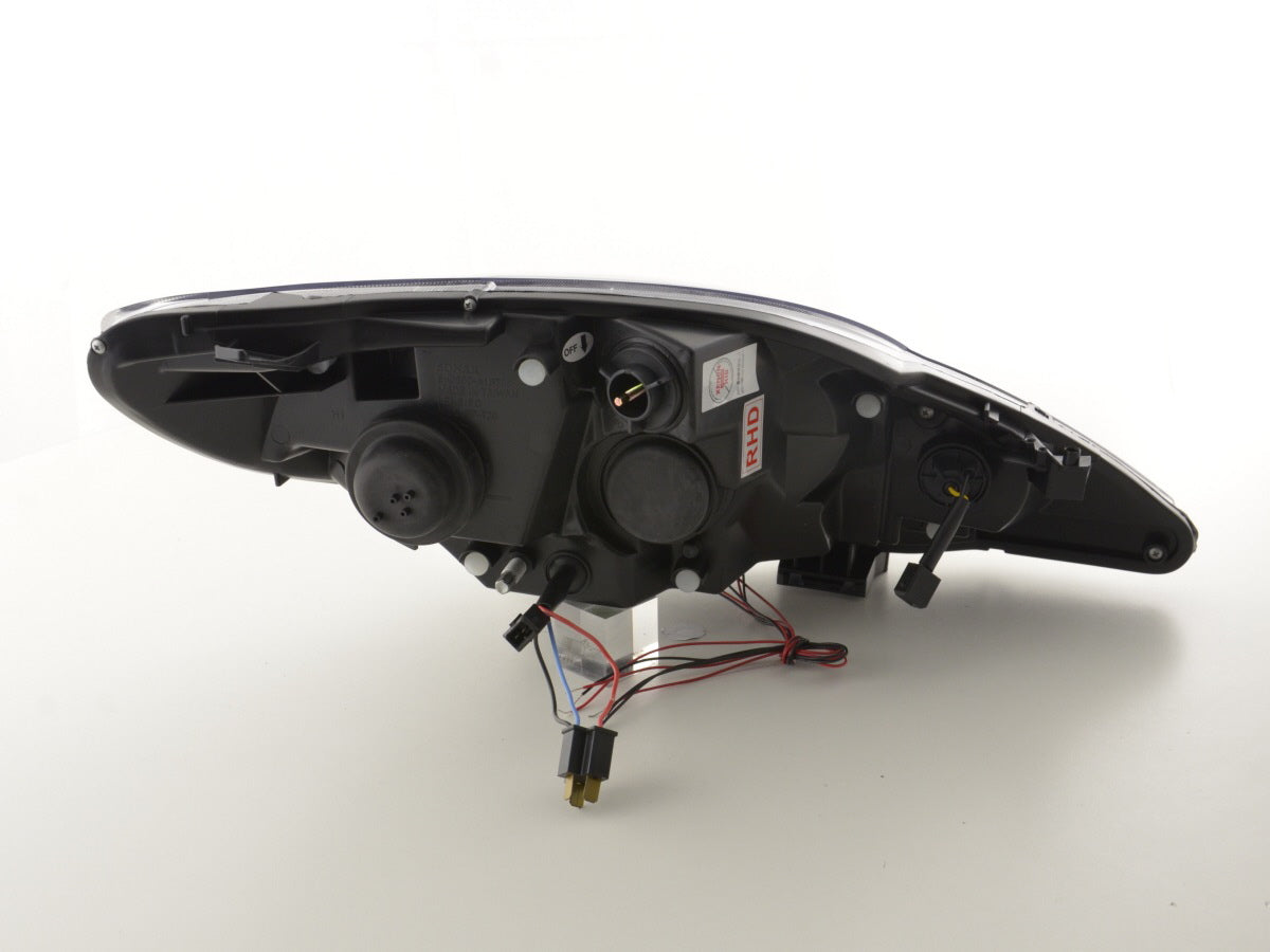 Scheinwerfer Set Peugeot 107 Bj. 05- chrom für Rechtslenker