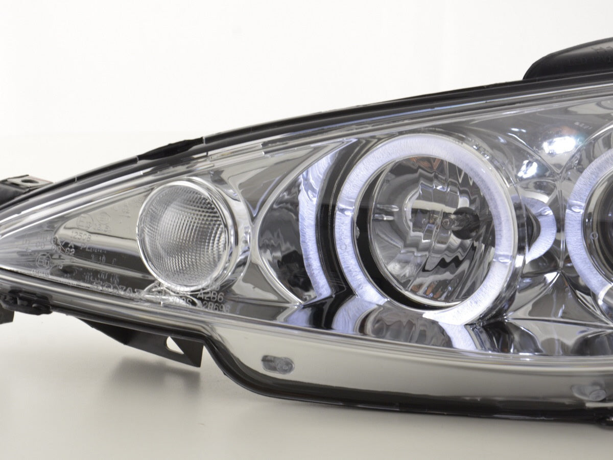 Scheinwerfer Set Peugeot 206 Typ S16 99- Bj. 02-05 chrom