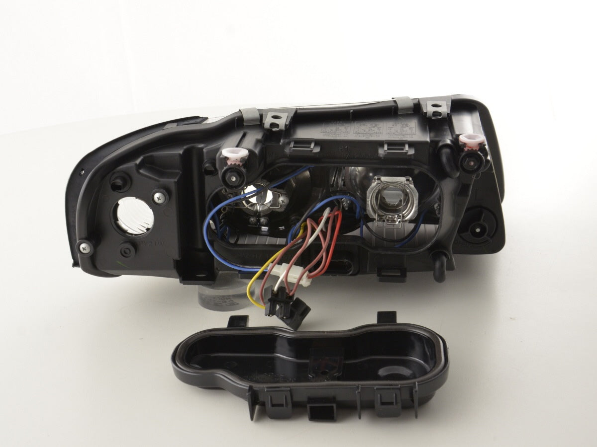 Scheinwerfer Set Angel Eyes Audi A3 Typ 8L  01-03 schwarz