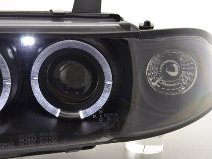 Scheinwerfer gebraucht Audi A4 Typ B5 Bj. 95-99 schwarz