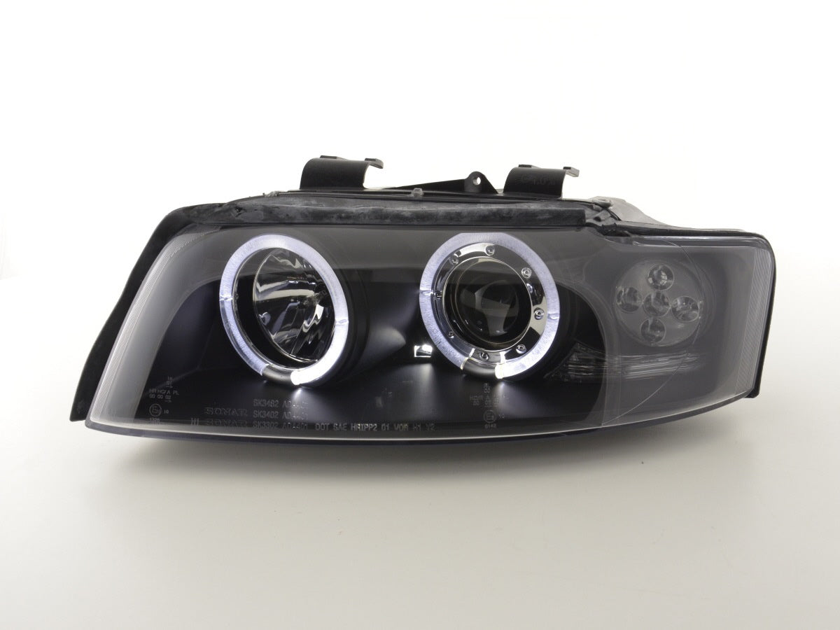 Scheinwerfer Set Audi A4 Typ 8E  01-04 schwarz
