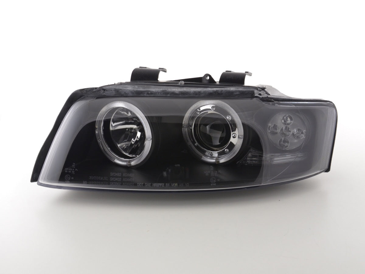 Scheinwerfer Set Audi A4 Typ 8E  01-04 schwarz