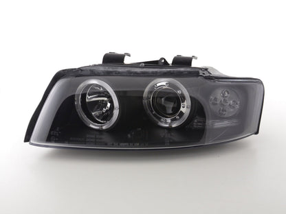 Scheinwerfer Set Audi A4 Typ 8E  01-04 schwarz