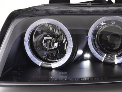 Scheinwerfer Set Audi A4 Typ 8E  01-04 schwarz