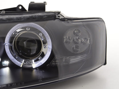 Scheinwerfer Set Audi A4 Typ 8E  01-04 schwarz