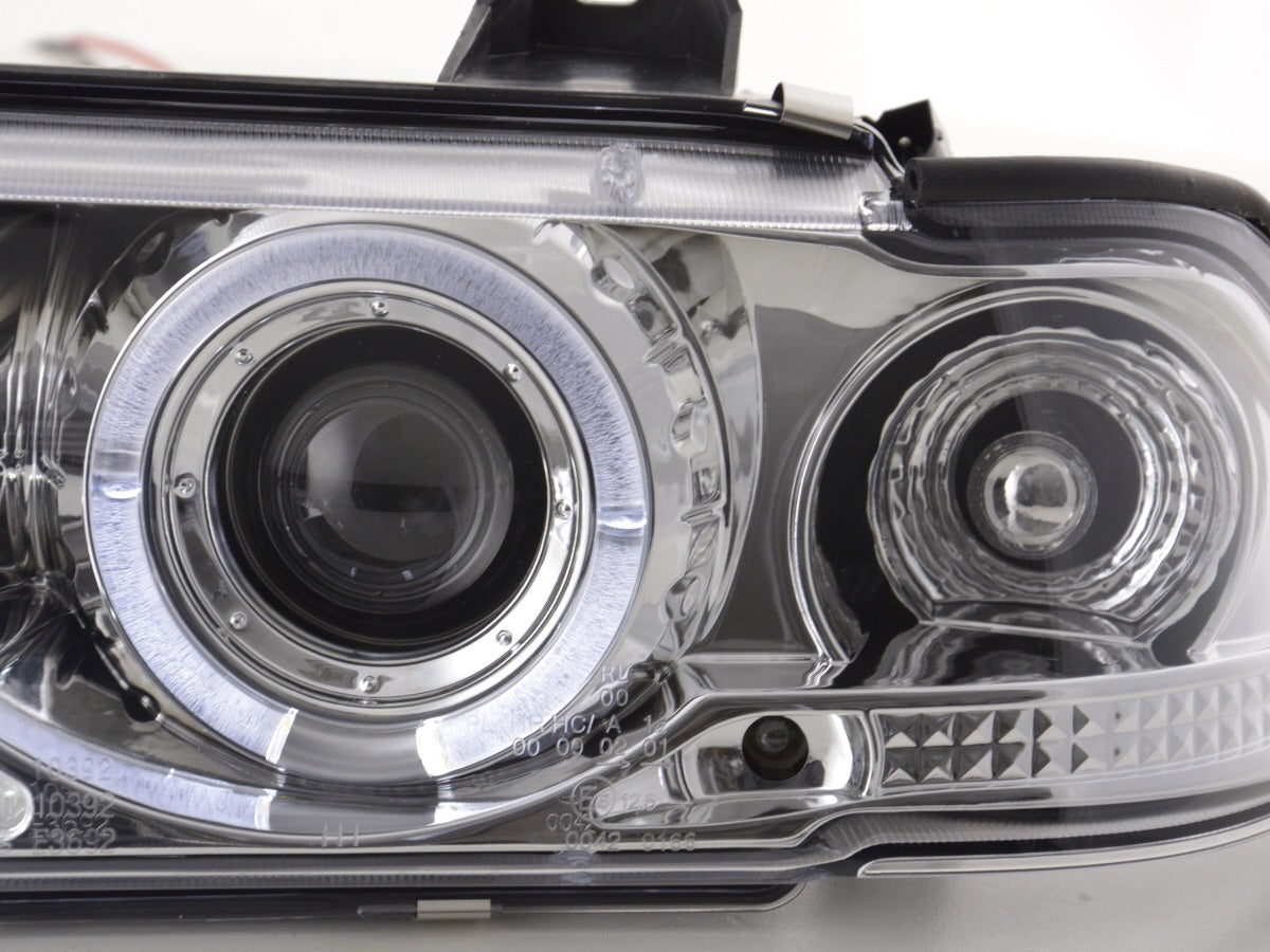Scheinwerfer Set BMW 3er Coupe Typ E36 Bj. 92-98 chrom