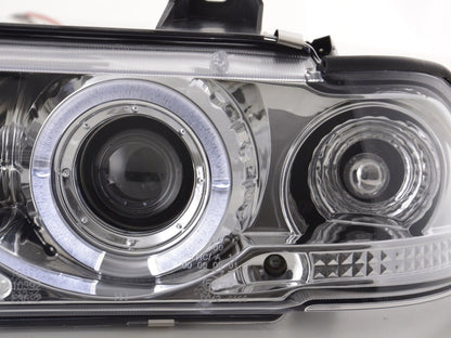 Scheinwerfer Set BMW 3er Coupe Typ E36 Bj. 92-98 chrom