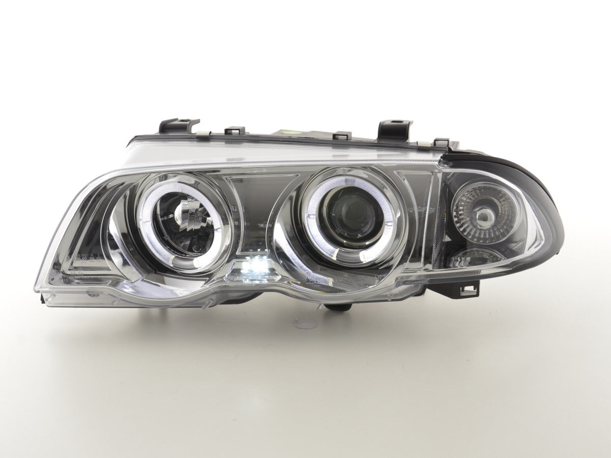 Scheinwerfer Set BMW 3er Limo Typ E46 Bj. 98-01 chrom