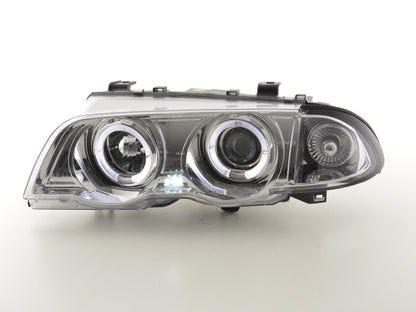 Scheinwerfer Set BMW 3er Limo Typ E46 Bj. 98-01 chrom