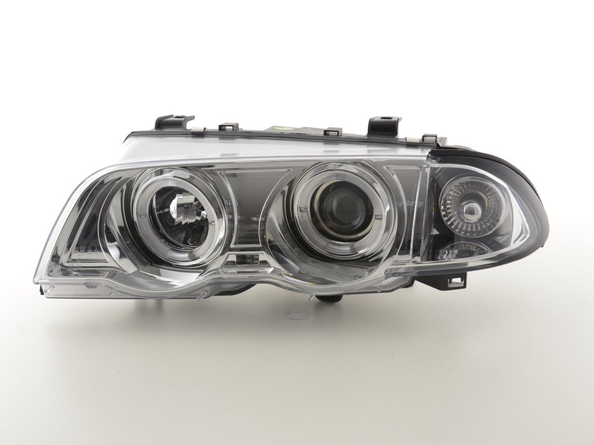 Scheinwerfer Set BMW 3er Limo Typ E46 Bj. 98-01 chrom