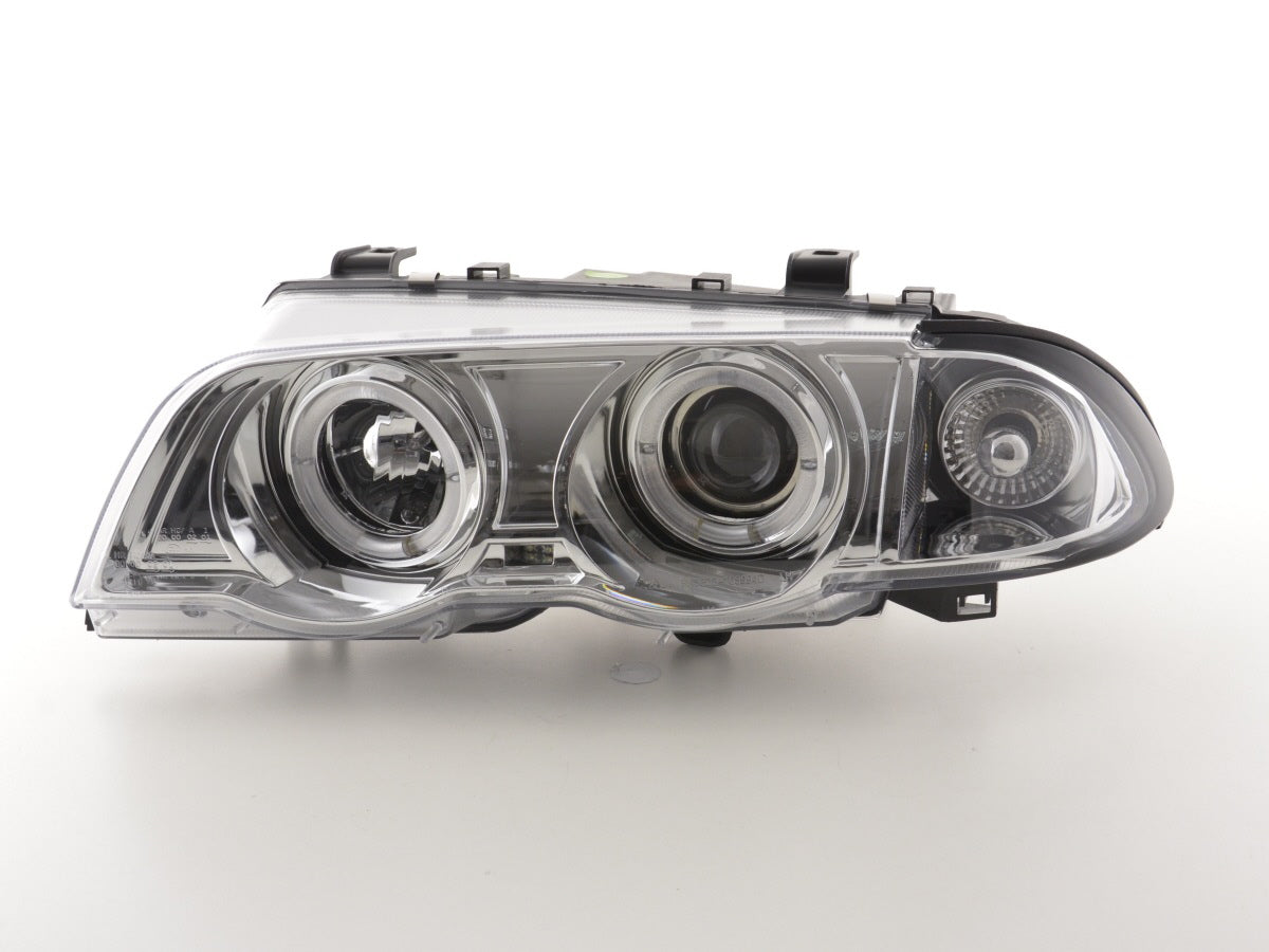 Scheinwerfer Set BMW 3er Limo Typ E46 Bj. 98-01 chrom