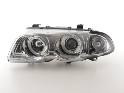 Scheinwerfer Set BMW 3er Limo Typ E46 Bj. 98-01 chrom