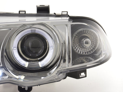 Scheinwerfer Set BMW 3er Limo Typ E46 Bj. 98-01 chrom