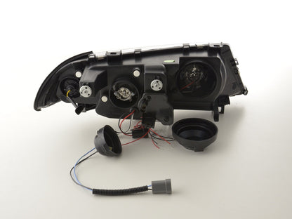 Scheinwerfer Set BMW 3er Limo Typ E46 Bj. 98-01 chrom