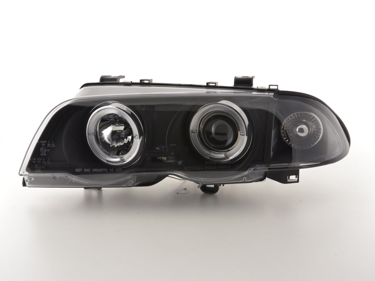 Scheinwerfer Set BMW 3er Limo Typ E46 Bj. 98-01 schwarz