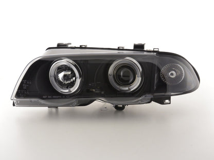 Scheinwerfer Set BMW 3er Limo Typ E46 Bj. 98-01 schwarz