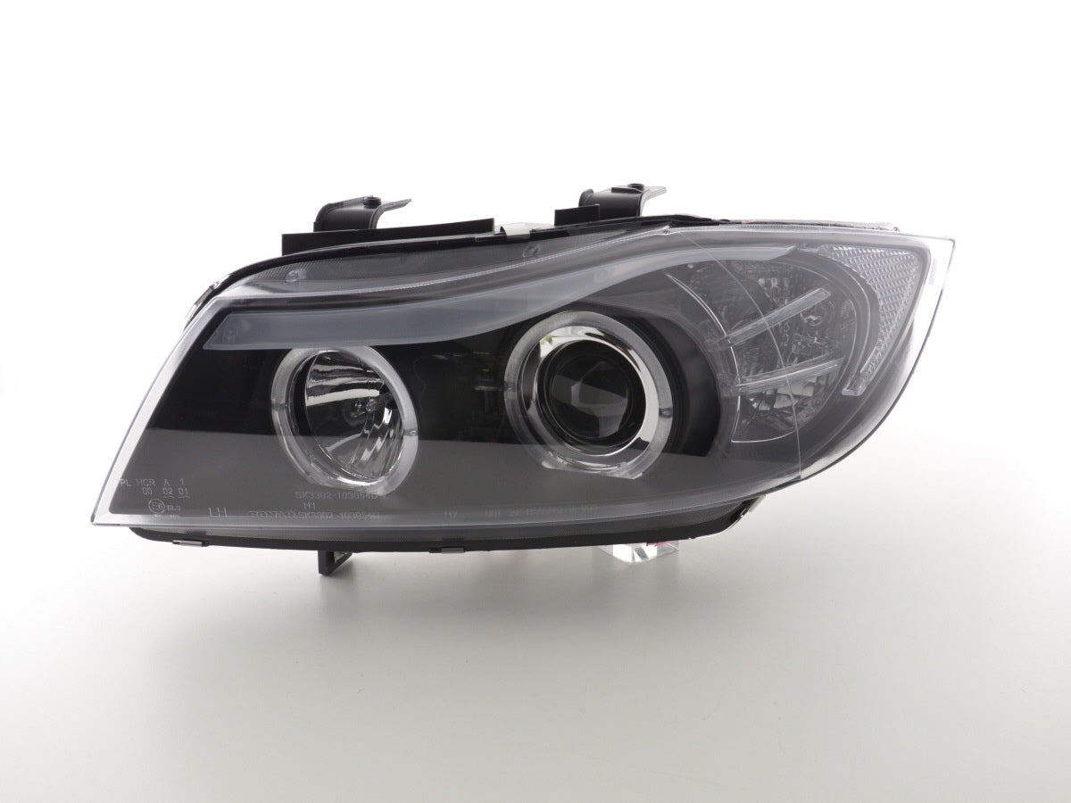 Scheinwerfer Set BMW 3er Typ E90/E91 Bj. 05-08 schwarz